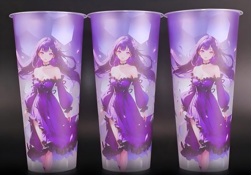 YZY kiváló minőségű címke a rácspoháron