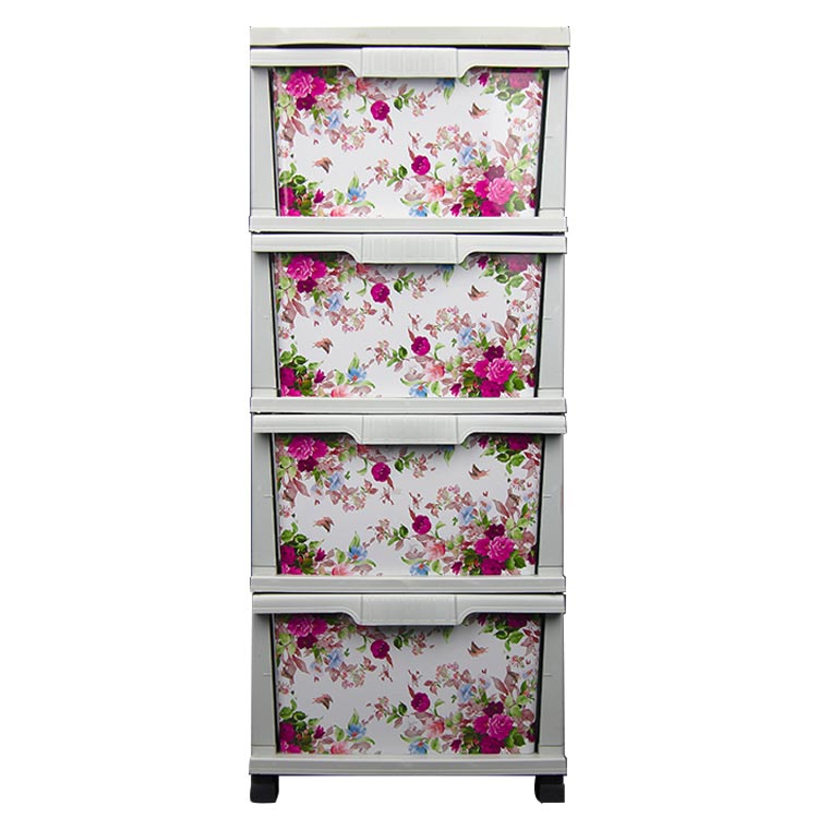 Fiók rendszerező fröccsöntés öntőformában címke