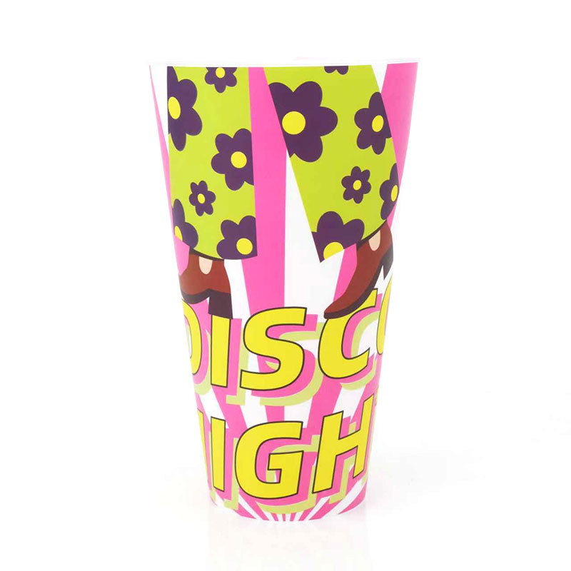 Injekciós PP IML melegvíz színváltó pohár